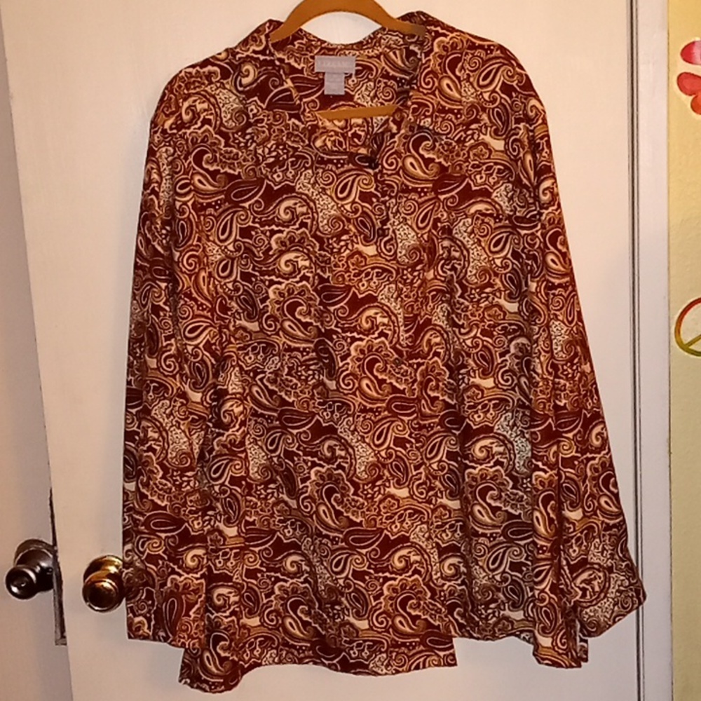 Pre-loved Liz and Me button down top